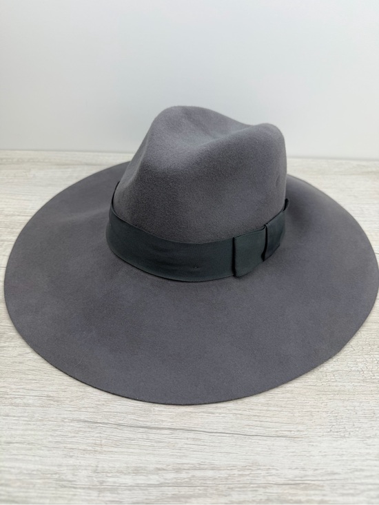 Brixton Accessories - Brixton Wide Brim Felt Hat Gray Medium 58cm Rancher Fedora